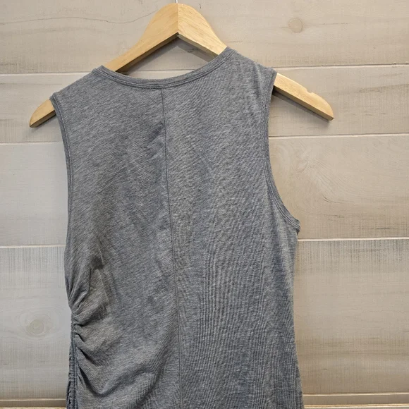 {8} Lululemon Cinch It Tank Dress Heathered Grey - Picture 9 of 9